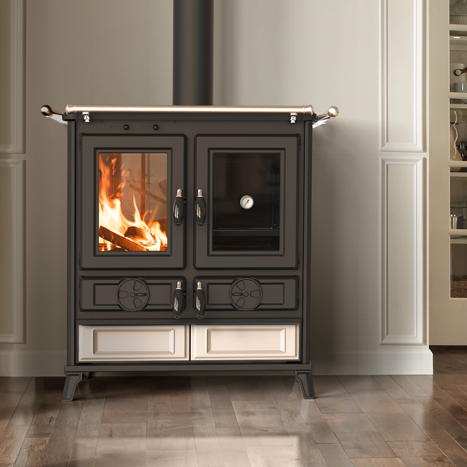 Thermorossi Küchenofen Violetta Evo 16 Beige