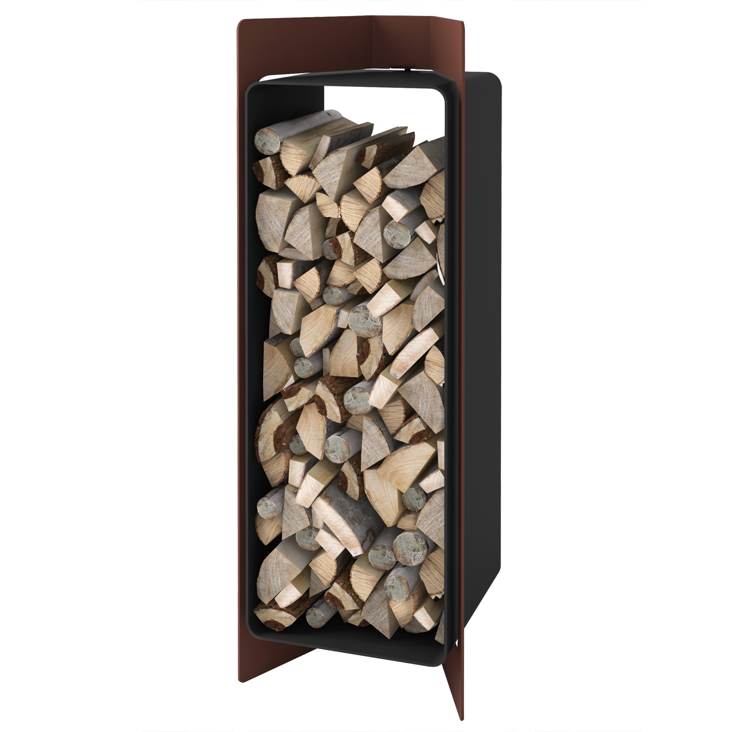 HS Flamingo Deluxe 4 Holzregal Braun