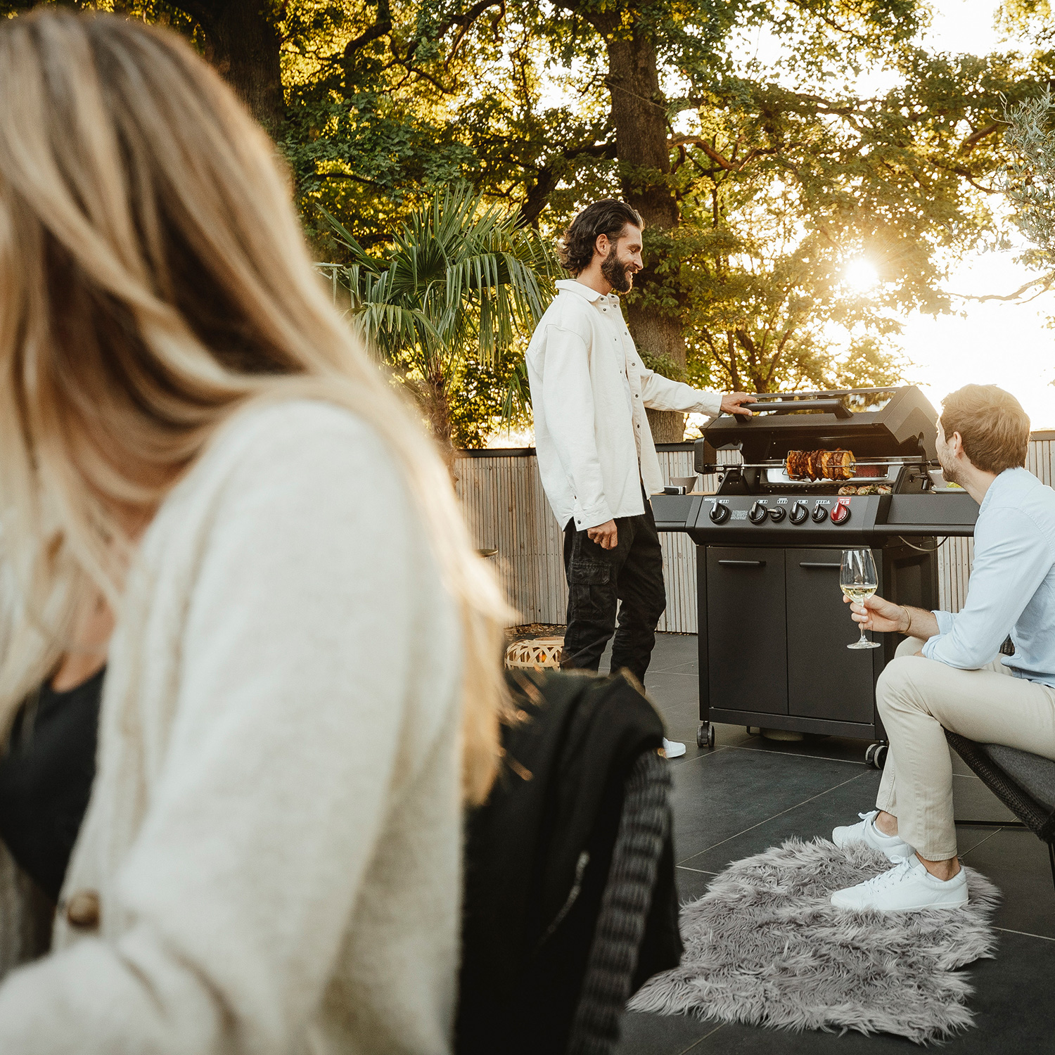 Enders Monroe Pro 4 SIK Turbo Shadow Gasgrillstation