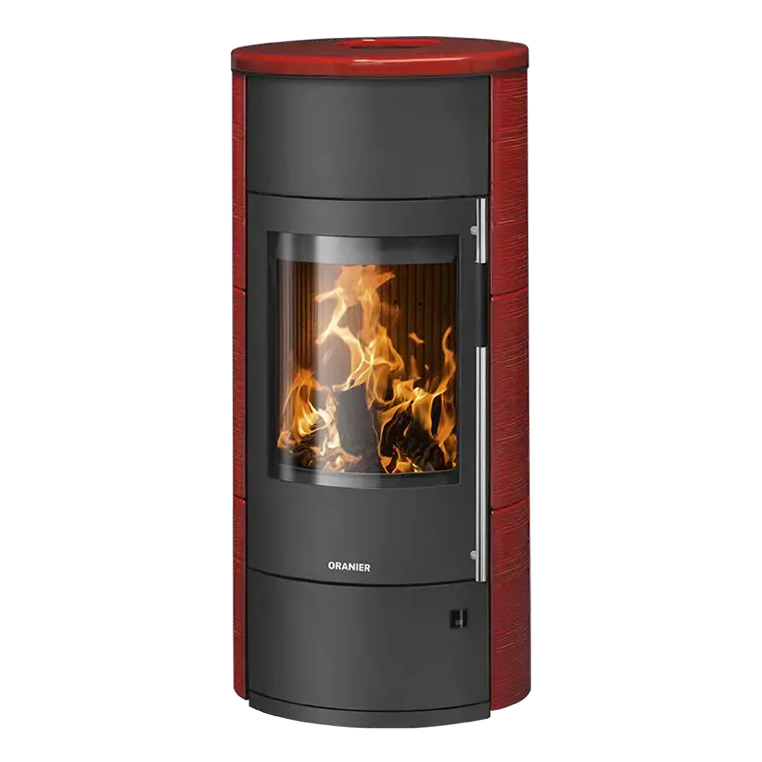 Oranier Polar Neo W+ Kaminofen Keramik Paprikarot