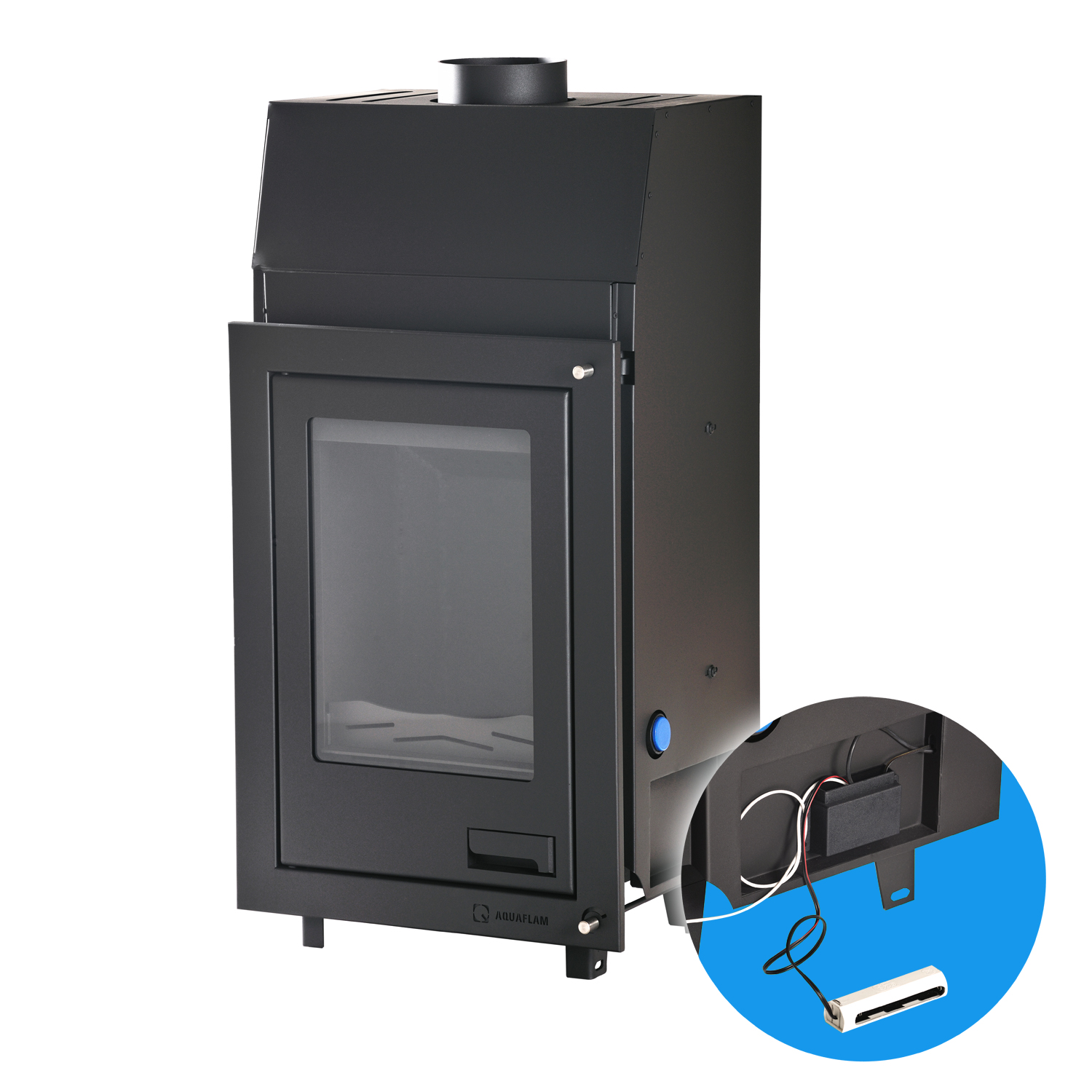 Aquaflam 12 Flat Basic Wasserführender Kamineinsatz Aquaflam 12 Flat Basic Wasserführender Kamineinsatz