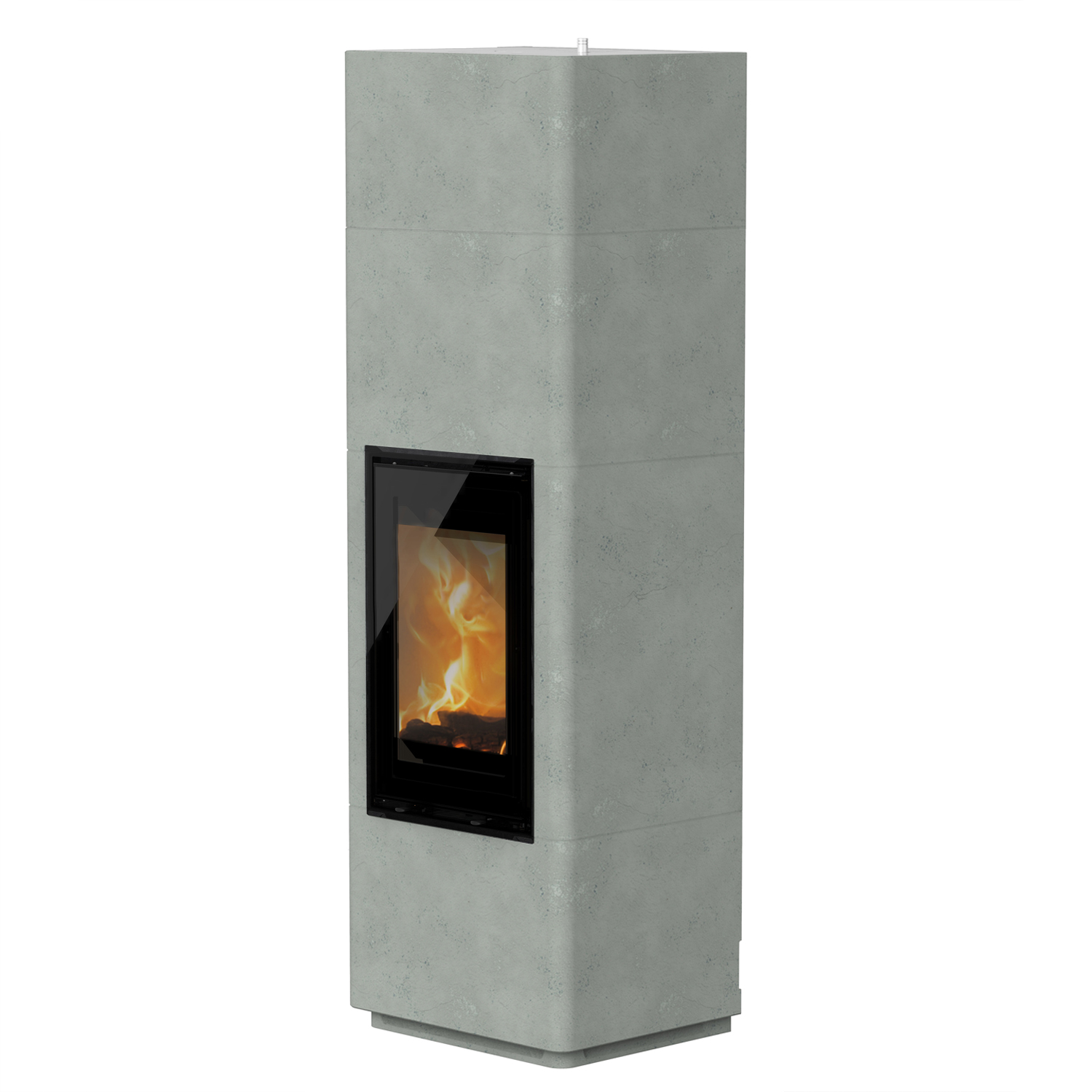 Lotus Beto 700 Plus Kaminofen Magic Tür, Topplatte Grau, Rauchabgang hinten Lotus Beto 700 Plus Kaminofen Magic Tür, Topplatte Grau, Rauchabgang hinten