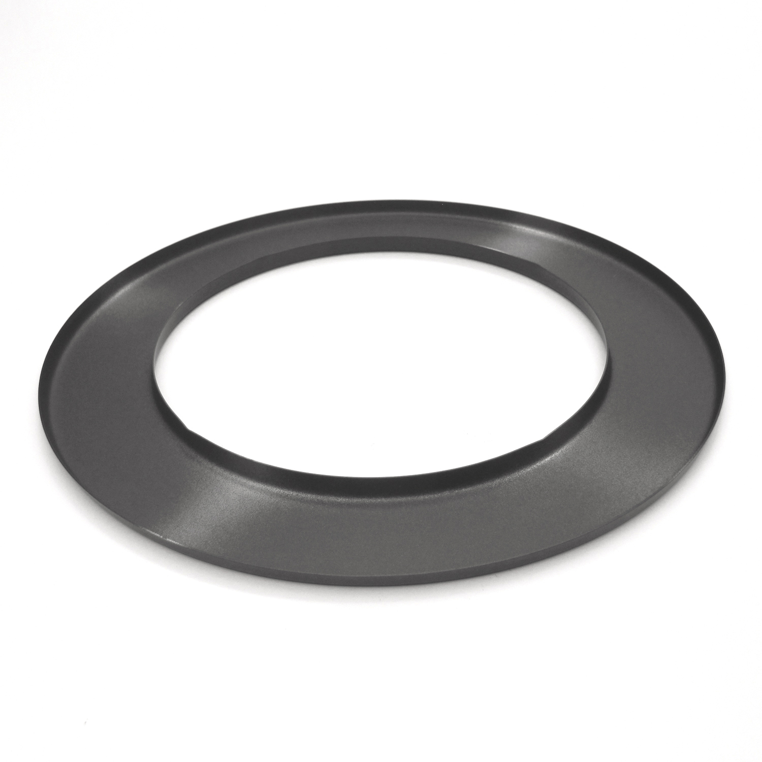 Raik Basic Wandrosette 130mm gussgrau 3cm für Rauchrohr / Ofenrohr