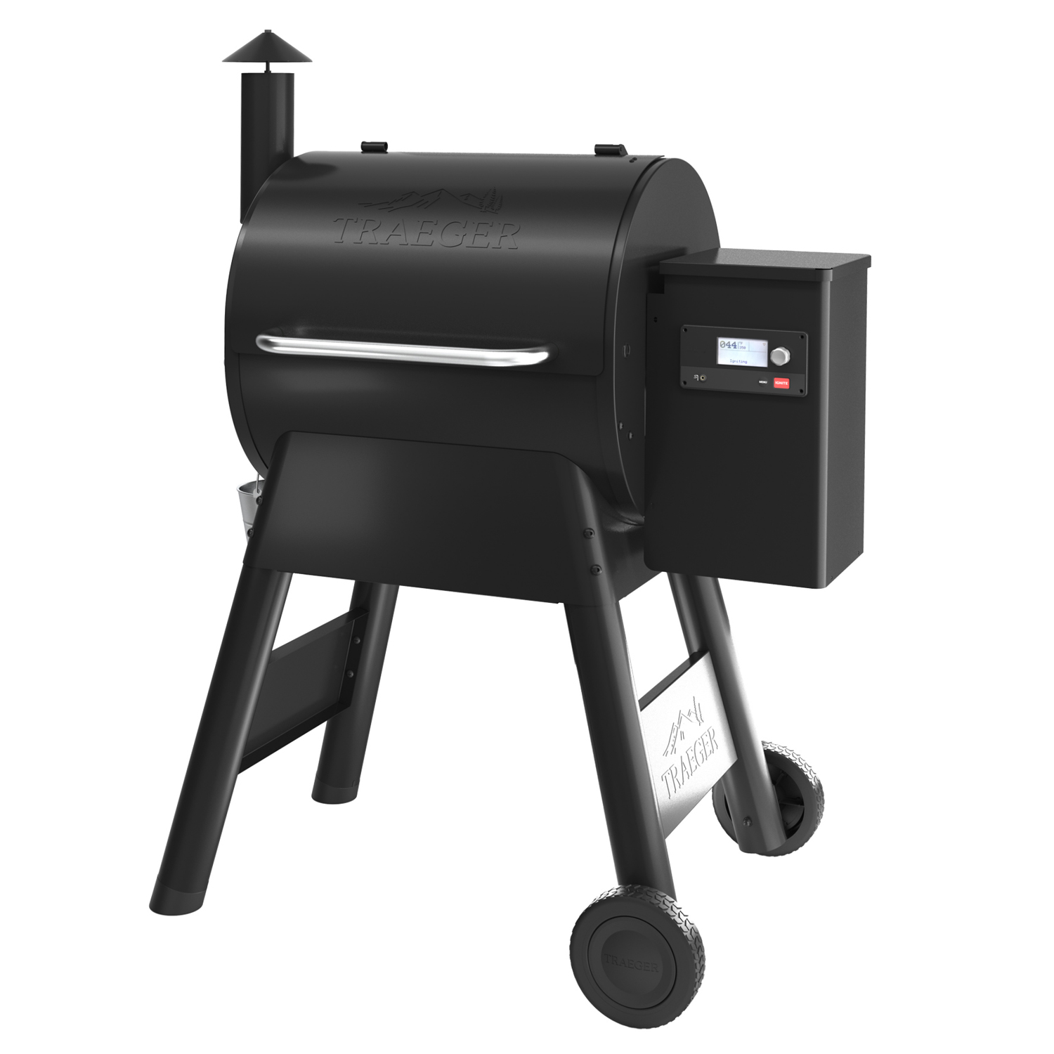 Traeger PRO D2 575 inkl. Abdeckhaube & Klappbare Frontablage Traeger PRO D2 575 inkl. Abdeckhaube & Klappbare Frontablage
