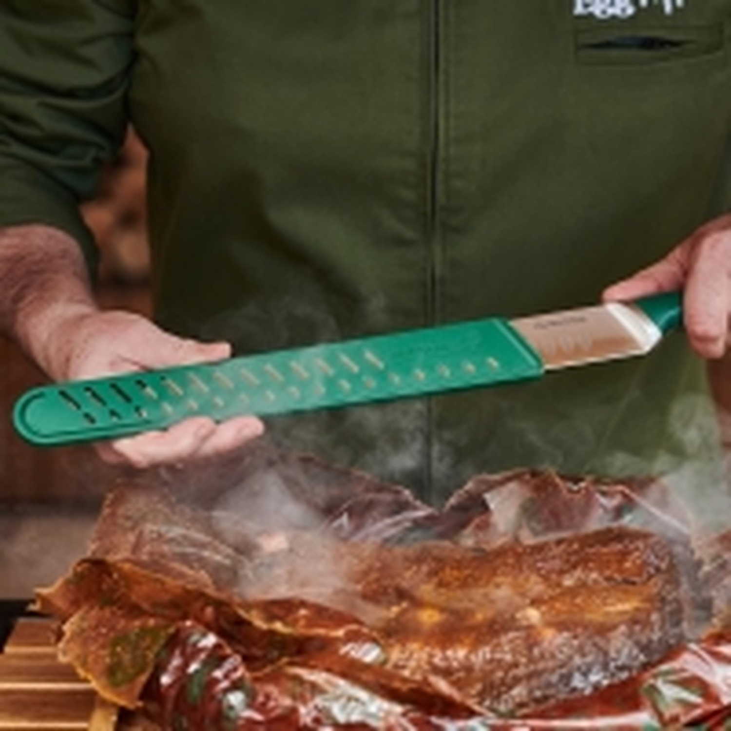 Big Green Egg Brisket Messer