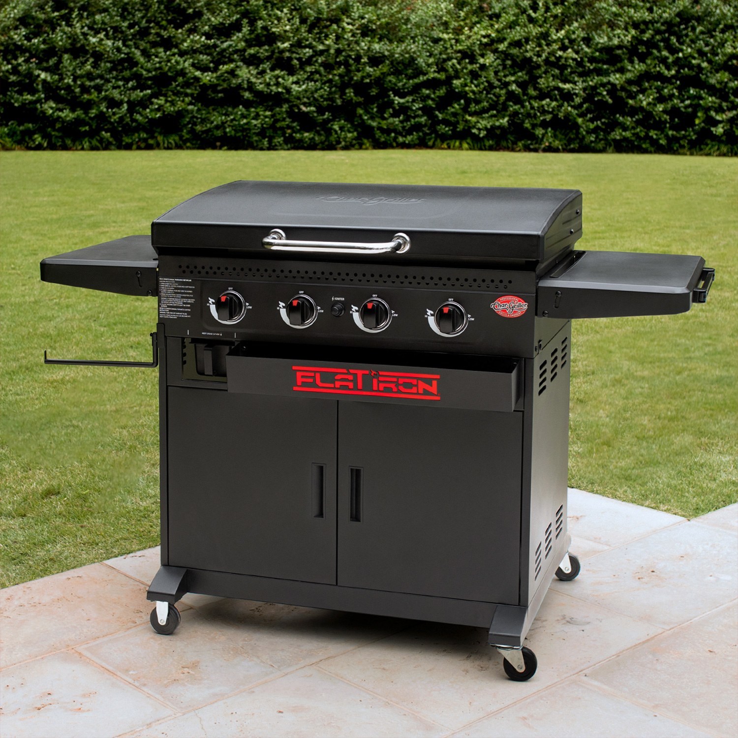 Char-Griller Flat Iron 4 Brenner Griddle Gasgrill