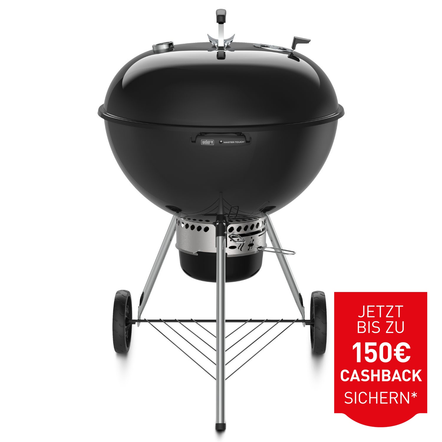 Weber Master-Touch Holzkohlegrill 67 cm Black