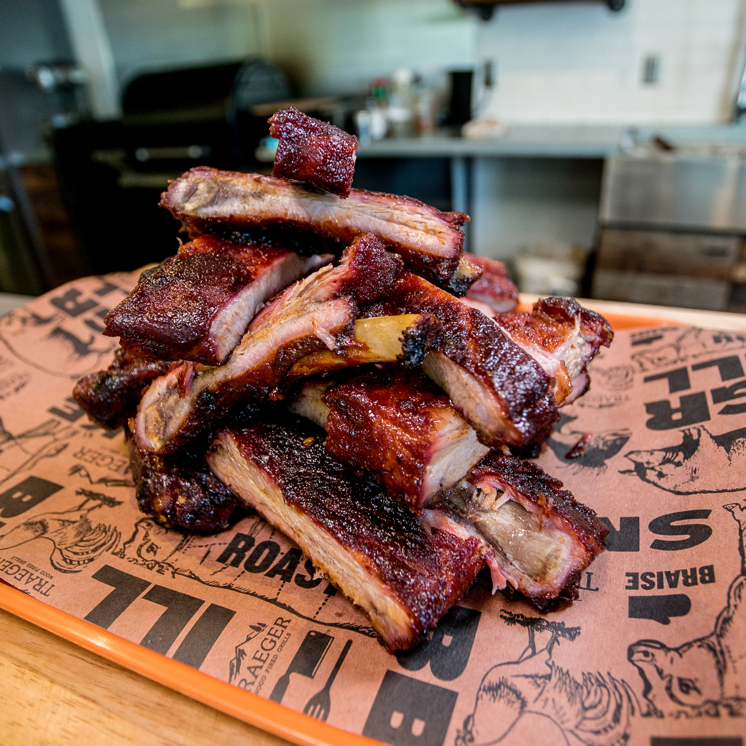 Traeger X Oren Pink BBQ Butcher Papier Rolle Traeger X Oren Pink BBQ Butcher Papier Rolle