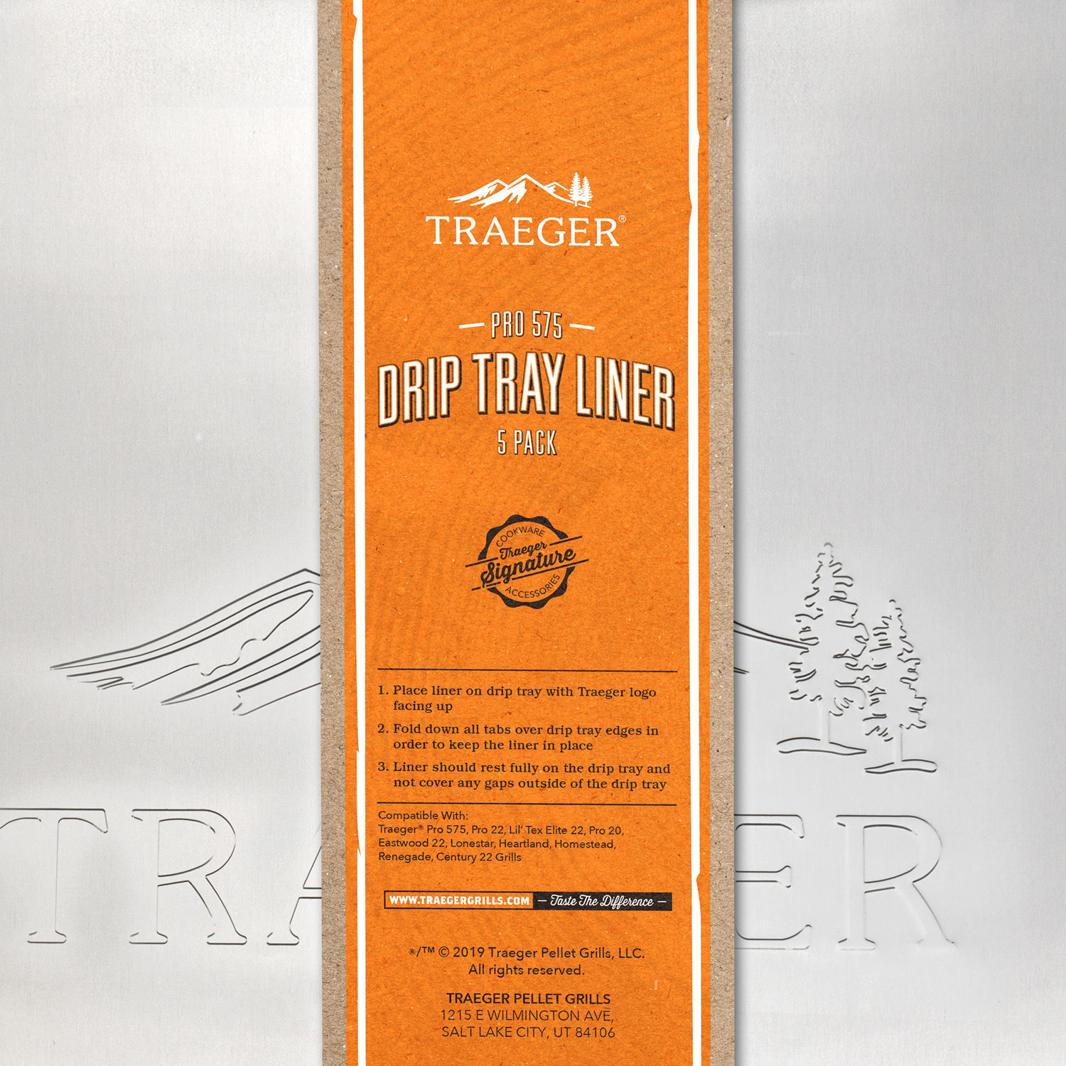 Traeger Ablaufblech-Schutzfolie für PRO 575 Traeger Ablaufblech-Schutzfolie für PRO 575