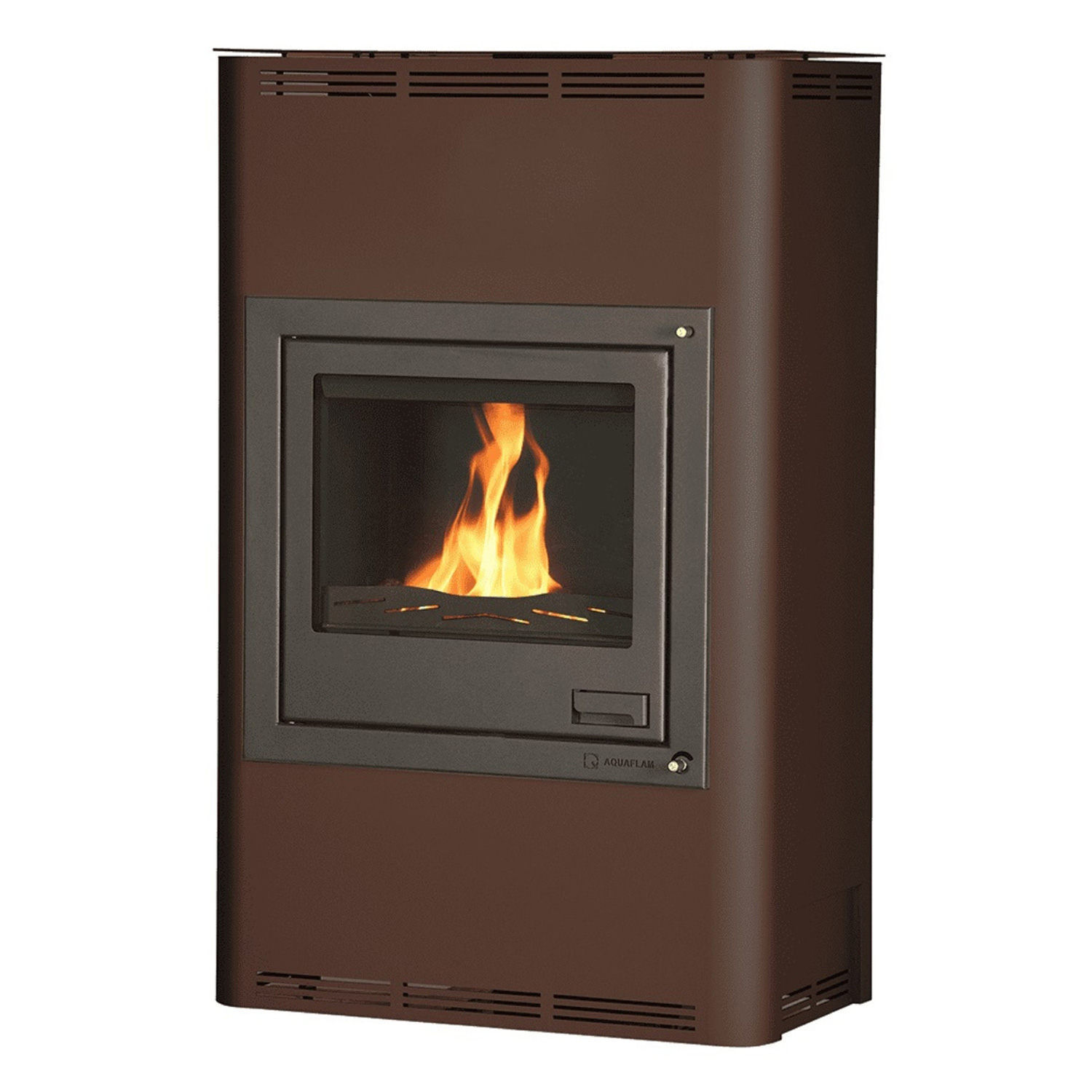 Aquaflam 25 Basic Wasserführender Kaminofen Brown Aquaflam 25 Basic Wasserführender Kaminofen Brown