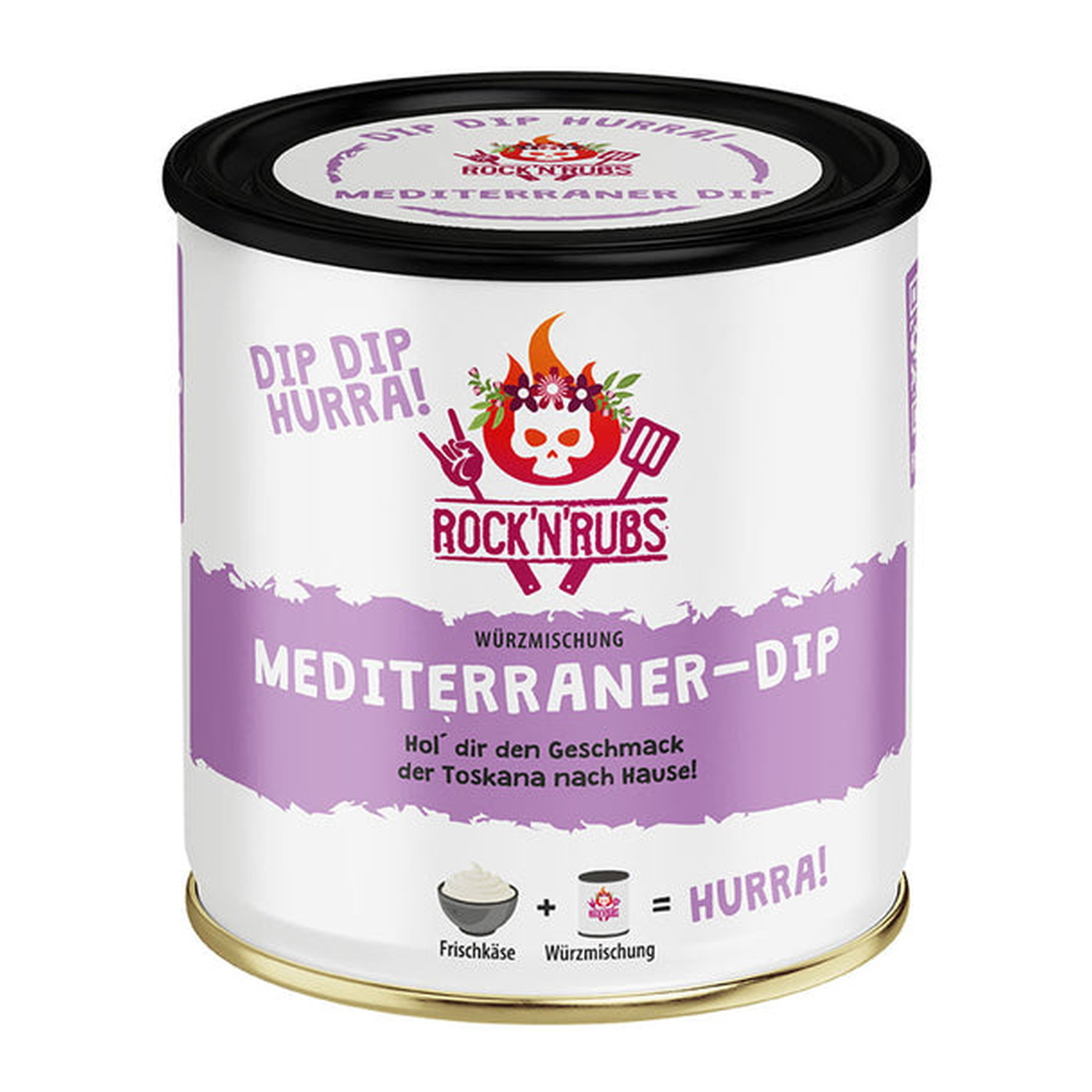 Rock n Rubs Dip Dip Hurra Mediterraner Dip 140g