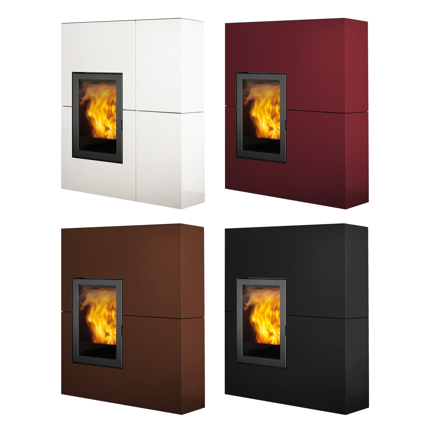 Edilkamin Blade12++ Evo Pelletofen Stahl bronze