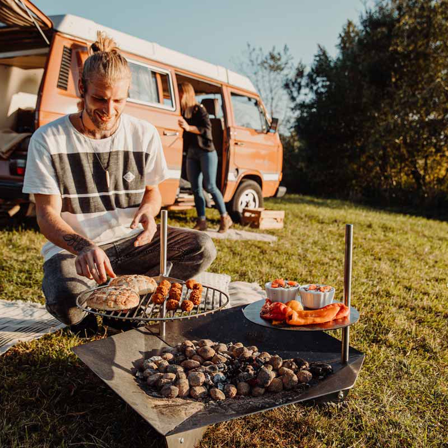 höfats TRIPLE Grillrost 45