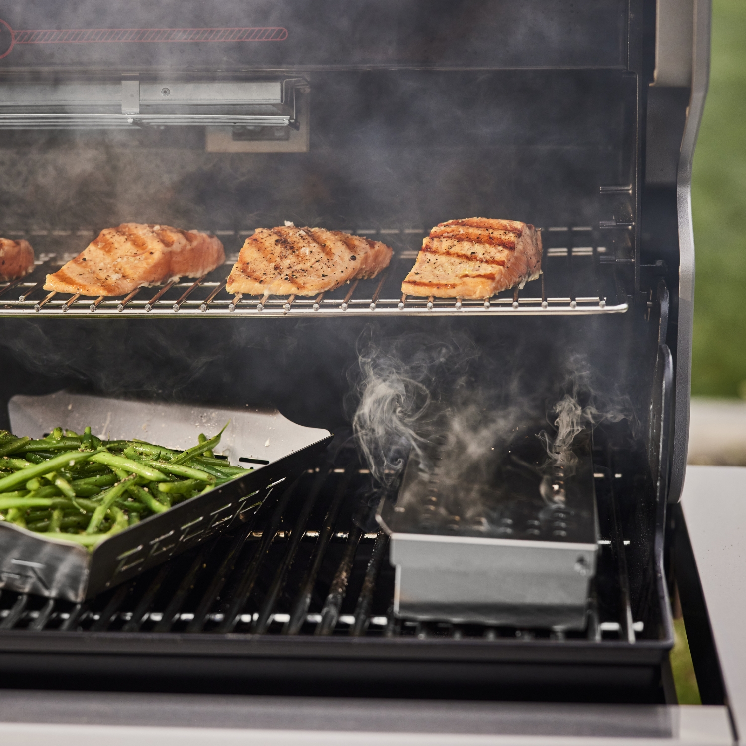 Weber Summit FS38X E Smart Gas-Grillstation Schwarz