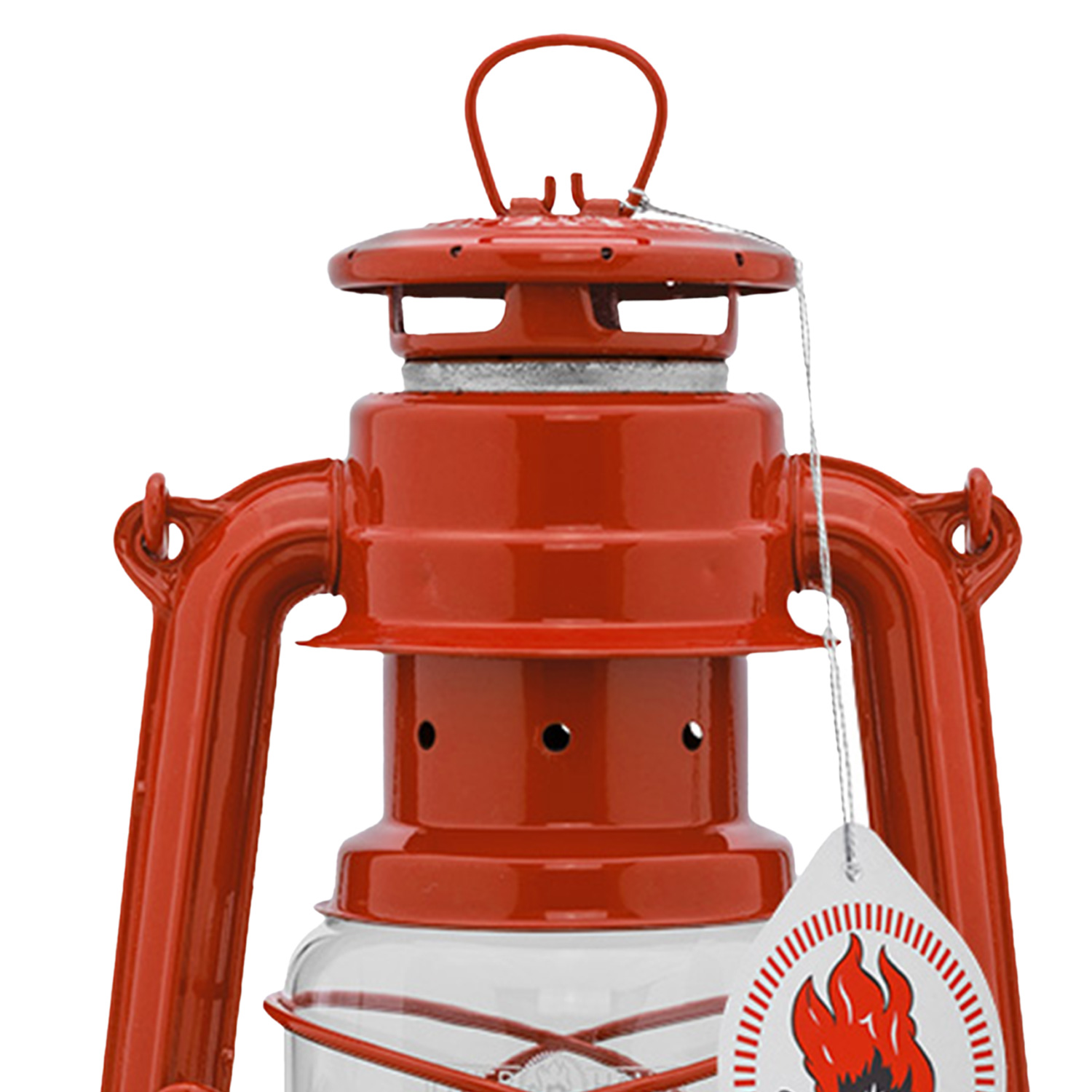 Feuerhand Sturmlaterne Baby Special 276 Verzinkt + 1 Liter Alkan Lampenöl gratis