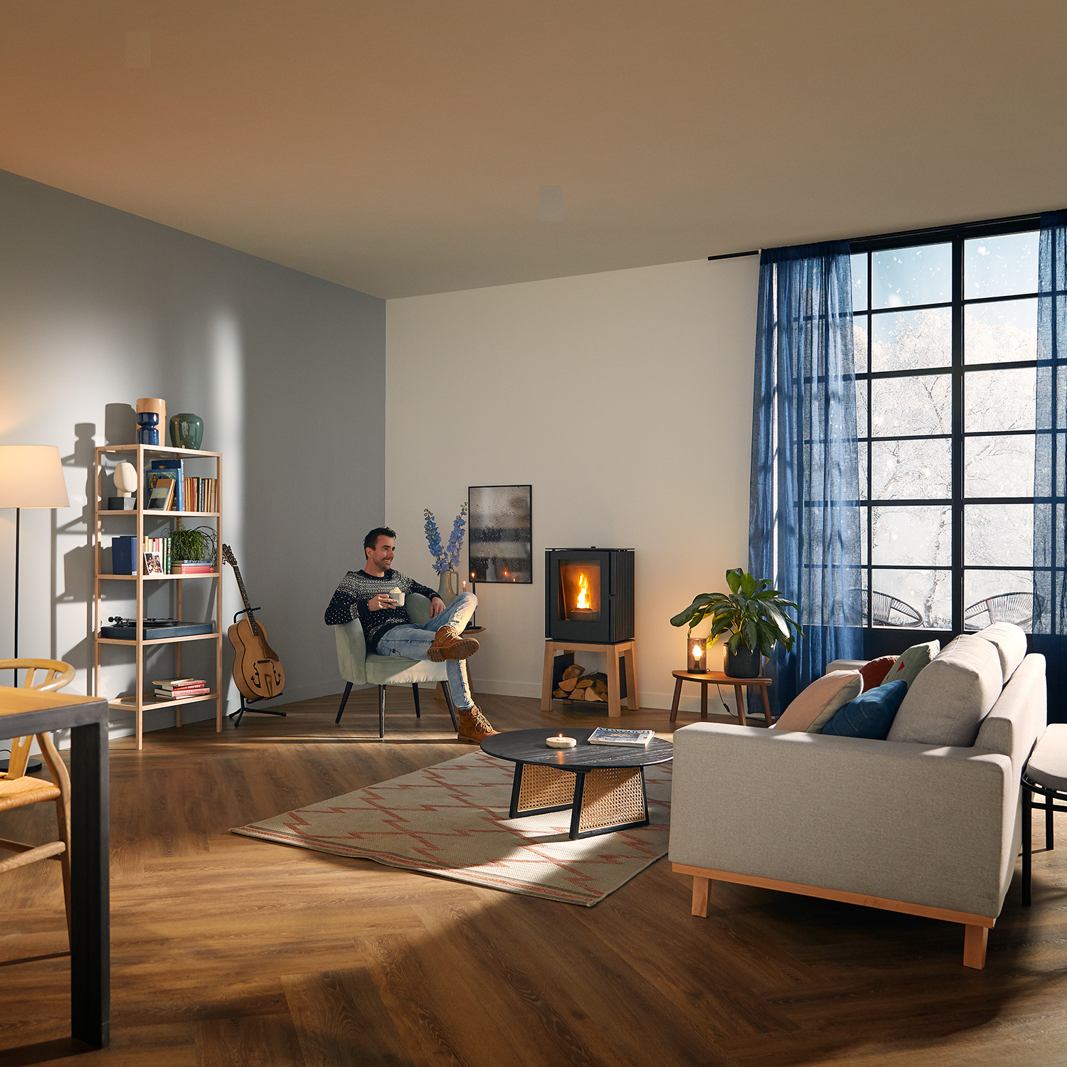 Schmitzker Cuby Pellet Pelletofen Schwarz Schmitzker Cuby Pellet Pelletofen Schwarz