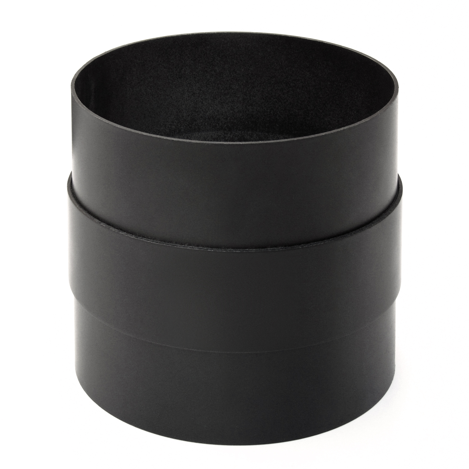 Raik Basic Rauchrohr / Ofenrohr 250mm - Adapter schwarz