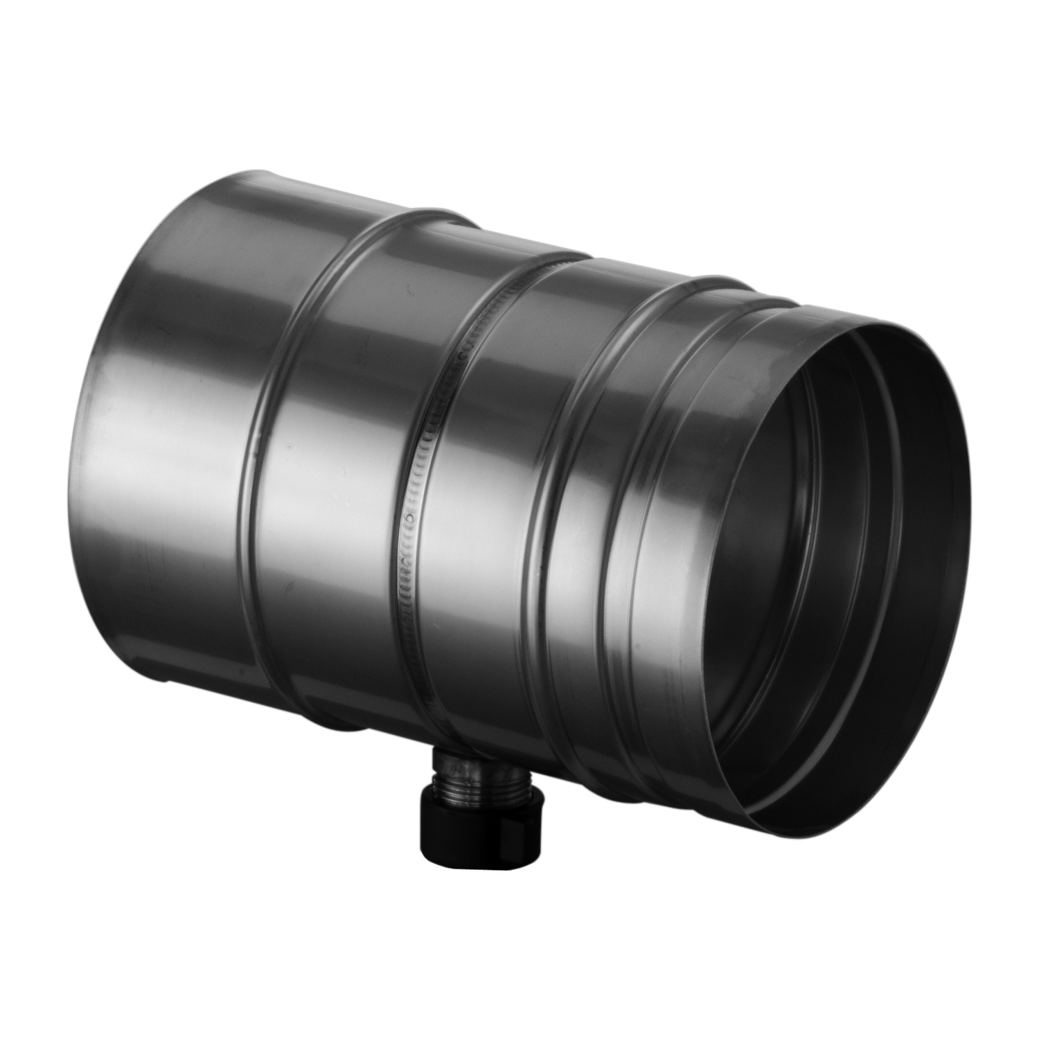 Schiedel PRIMA PLUS Rohrelement 200mm Ø113 mm mit Kondensatablauf einwandig matt