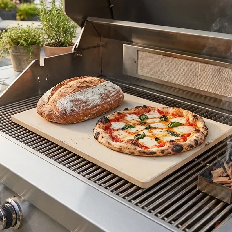 Brot-und-Pizza-vom-Grill