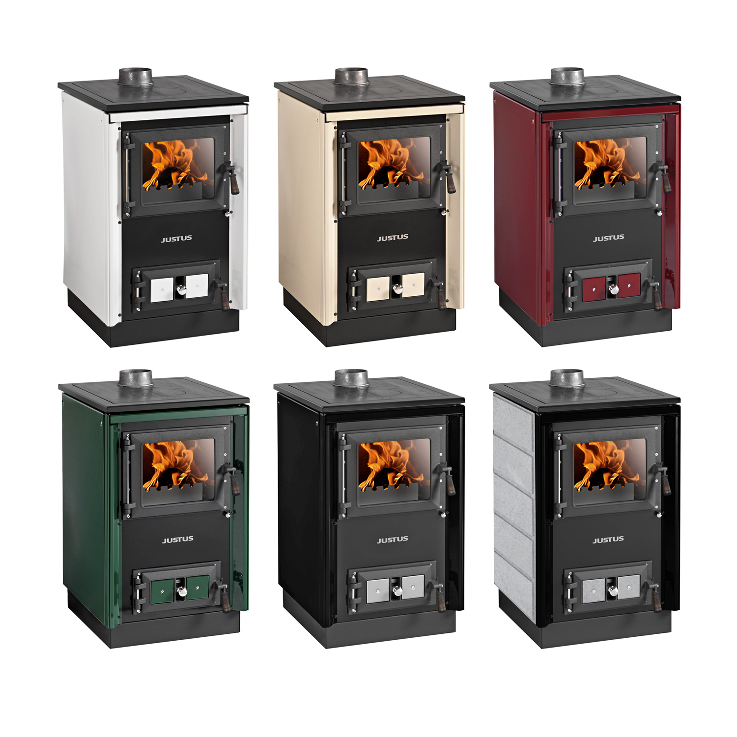 Justus Rustico-50 2.0 Küchenofen Bordeaux Justus Rustico-50 2.0 Küchenofen Bordeaux