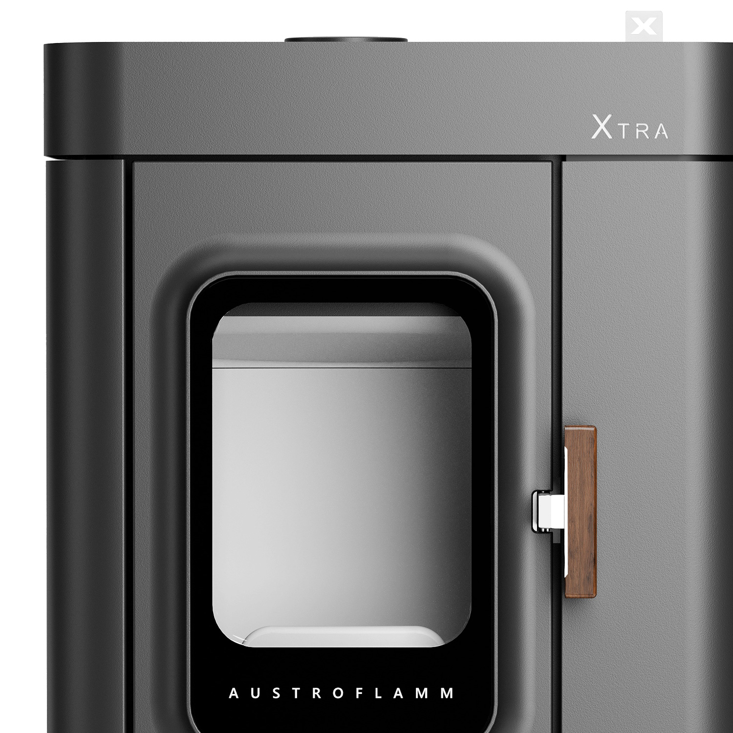 Austroflamm Sina Xtra Kaminofen Stahl gussgrau Austroflamm Sina Xtra Kaminofen Stahl gussgrau