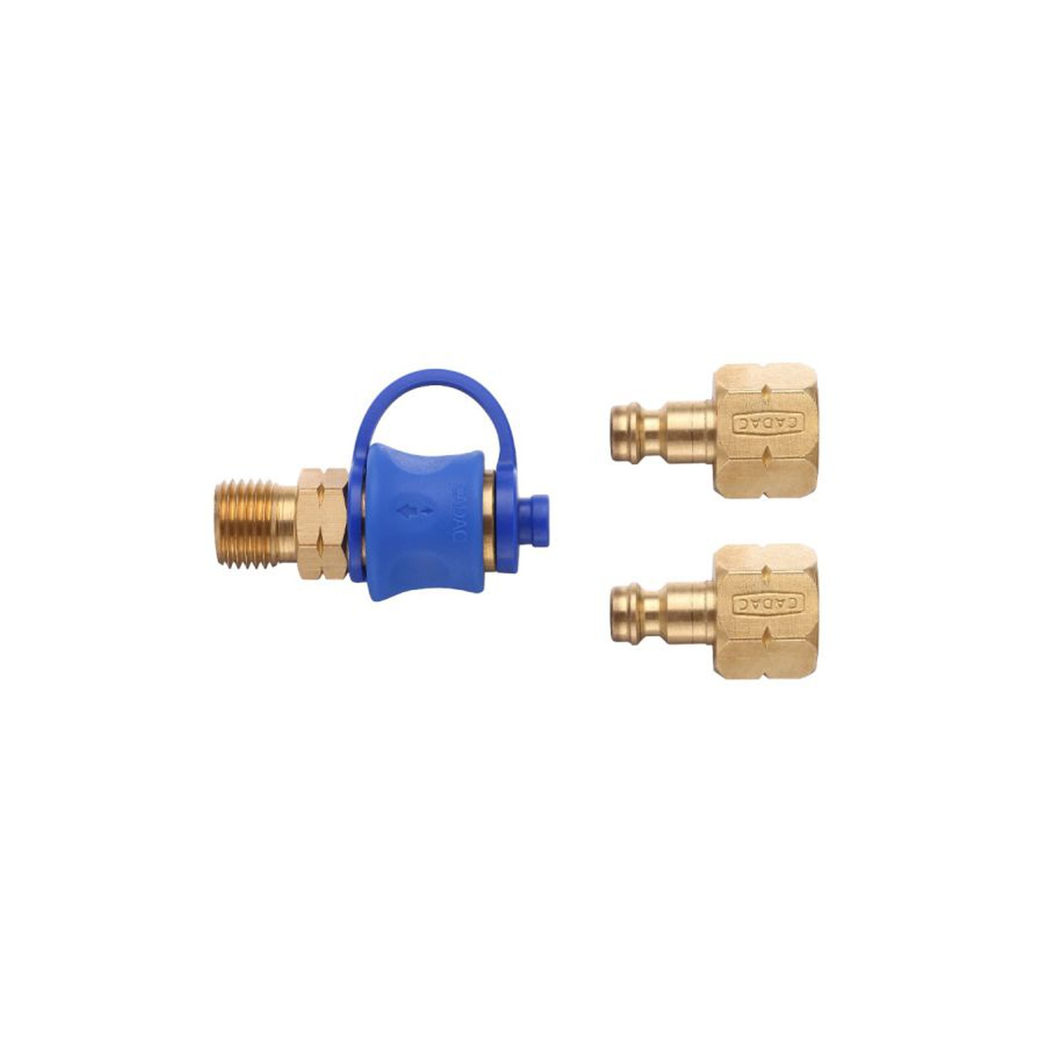 Cadac Quick Release Kuppung mit 2 Stecker DE für 8mm Gasschlauch