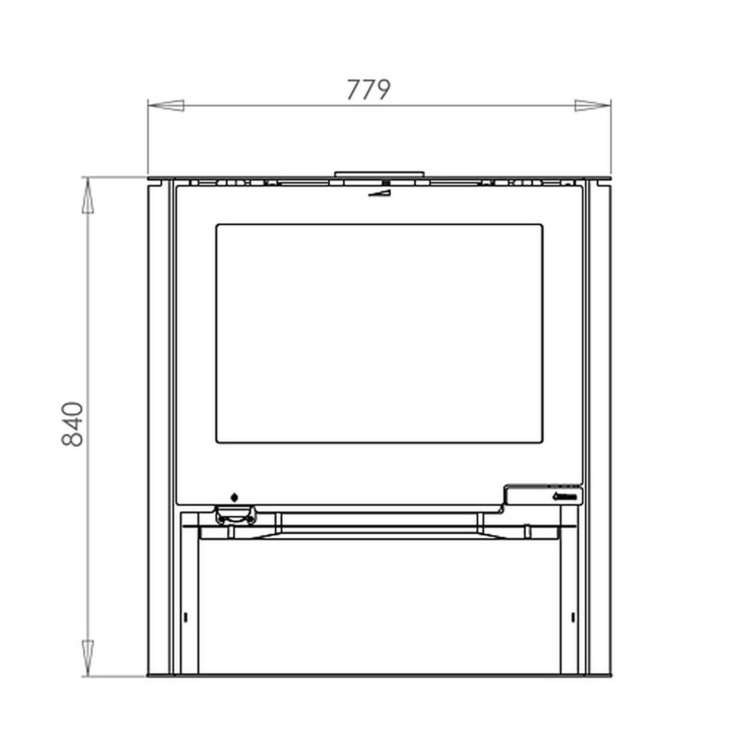 Aduro 15.2 Kaminofen Schwarz