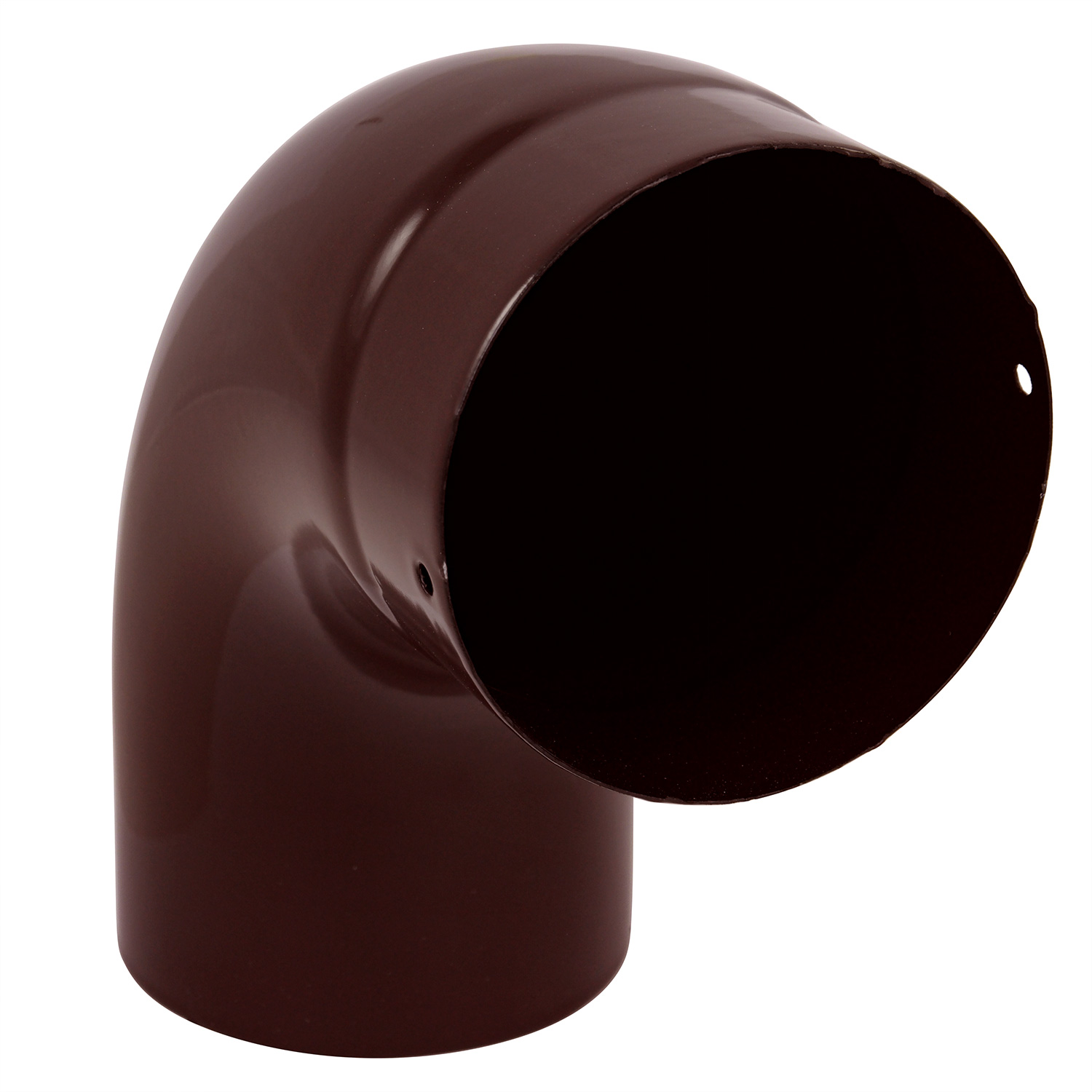 Raik Rauchrohrbogen / Ofenrohrbogen Emaille 150mm - 90° Bogen glatt Braun mit Reinigungsöffnung Raik Rauchrohrbogen / Ofenrohrbogen Emaille 150mm - 90° Bogen glatt Braun mit Reinigungsöffnung