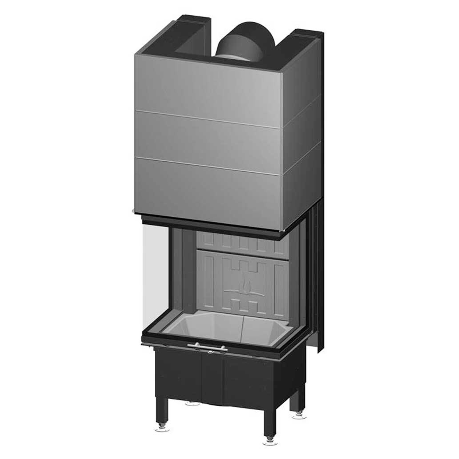 Spartherm Arte 3RL-60h-4S Kamineinsatz RRA Ø 200 mm Spartherm Arte 3RL-60h-4S Kamineinsatz RRA Ø 200 mm