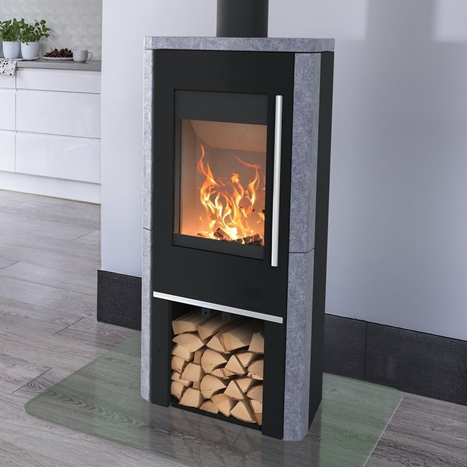 Fireplace Elite Oregon Kaminofen Speckstein