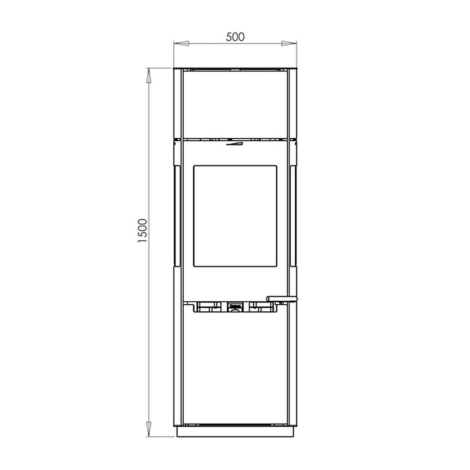 Aduro 9.7 Kaminofen Schwarz