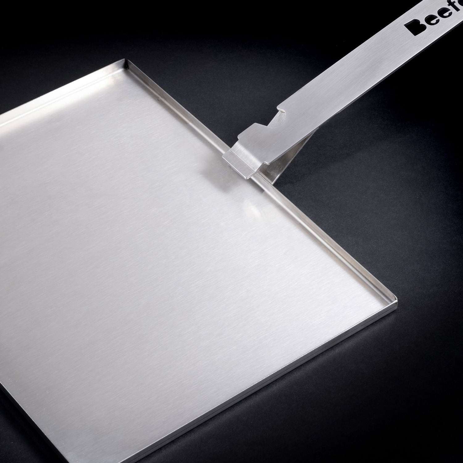 Beefer Grillrostgriff mit Abtropfschale XL
