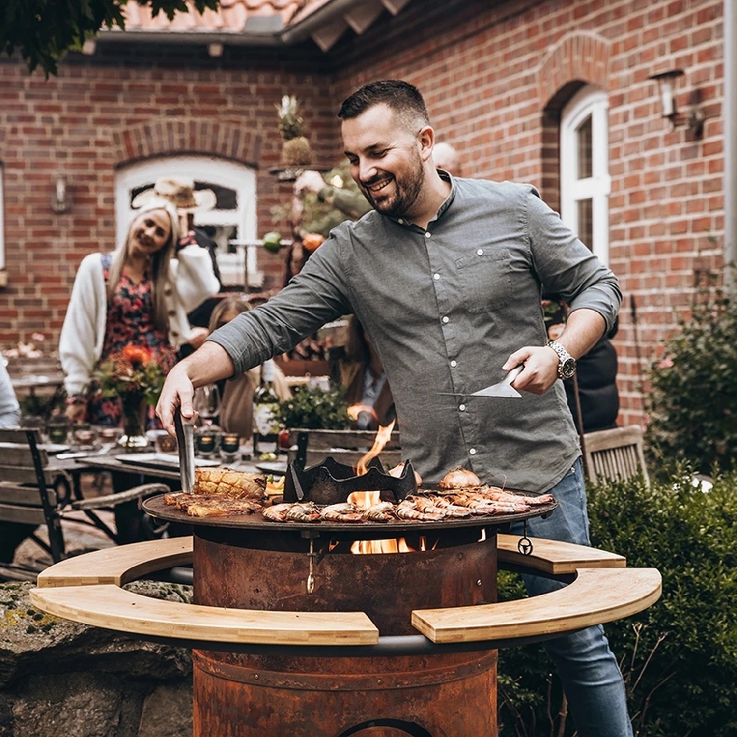 Moesta Simple BBQ Spachtel Edelstahl Moesta Simple BBQ Spachtel Edelstahl