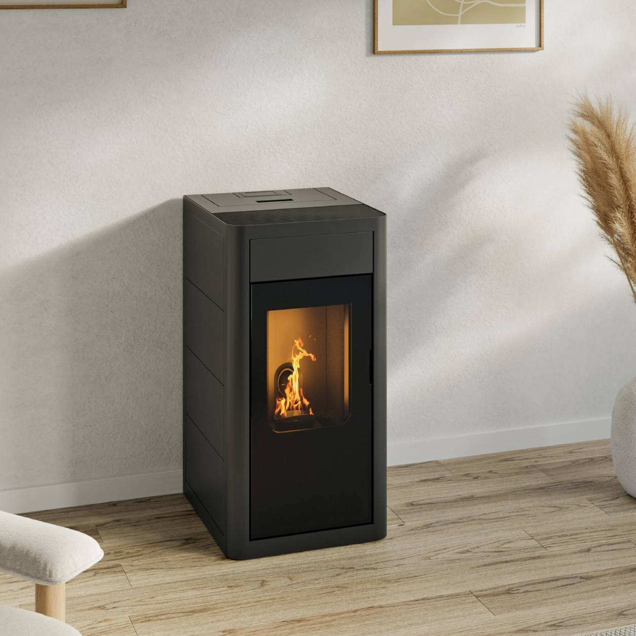 Königshütte INDUS Kaminofen 6 kW Stahl schwarz
