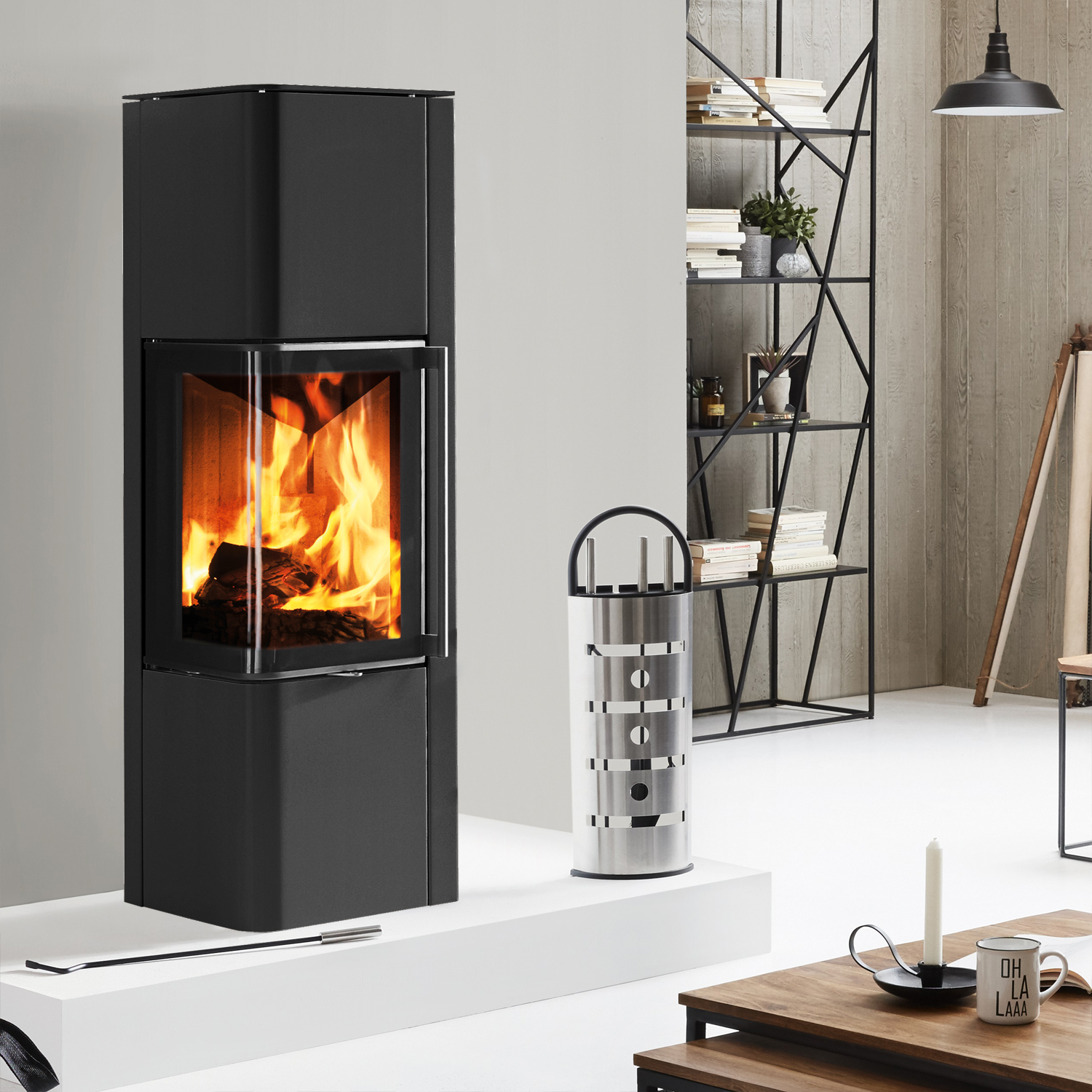 Spartherm Cubo L RLU Kaminofen Nero Spartherm Cubo L RLU Kaminofen Nero