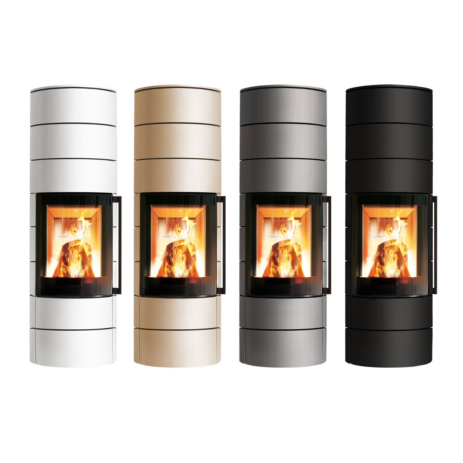 Spartherm ambiente a4 Kaminofen Stahl Nero RLU