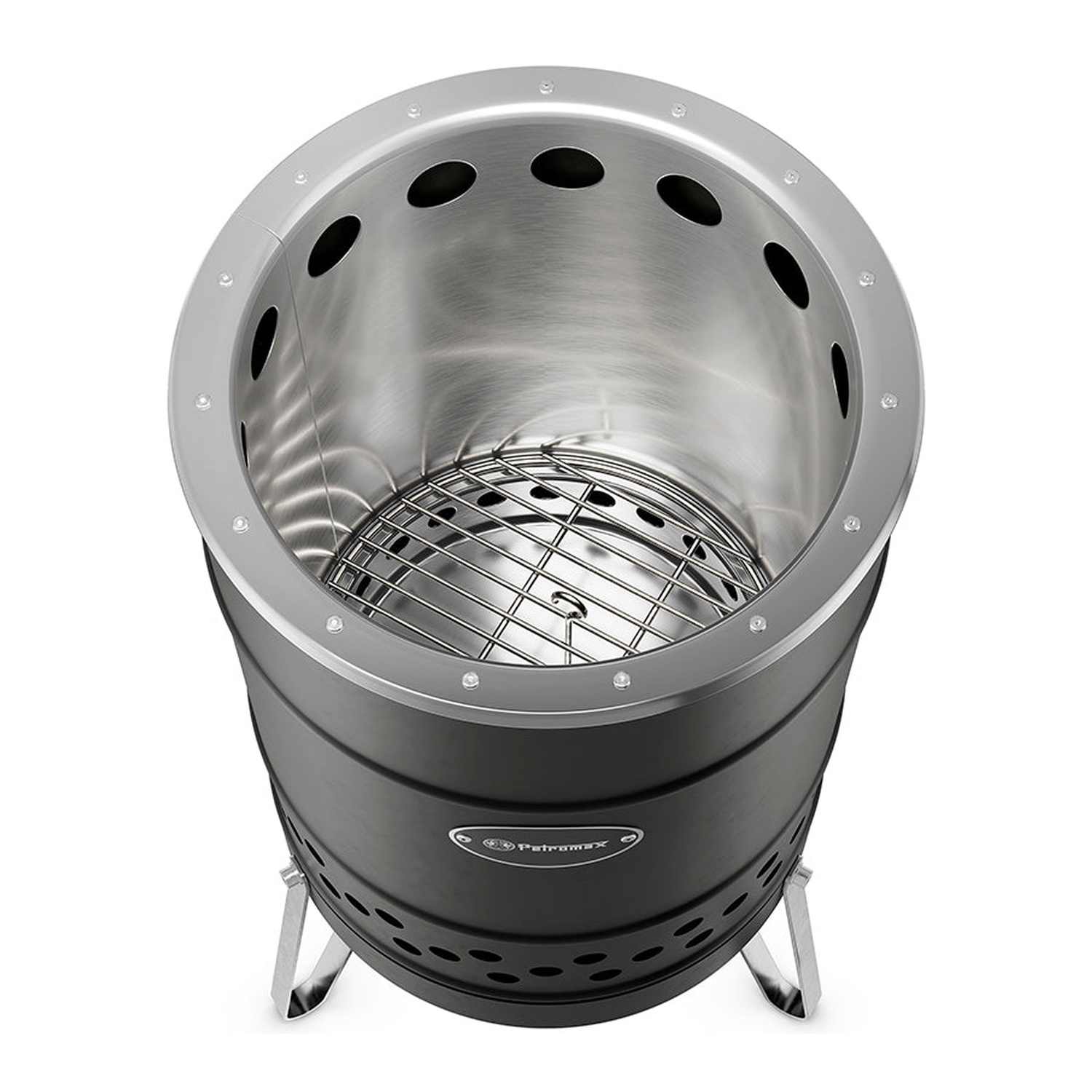 Petromax Feuertonne Pyron Black Edition