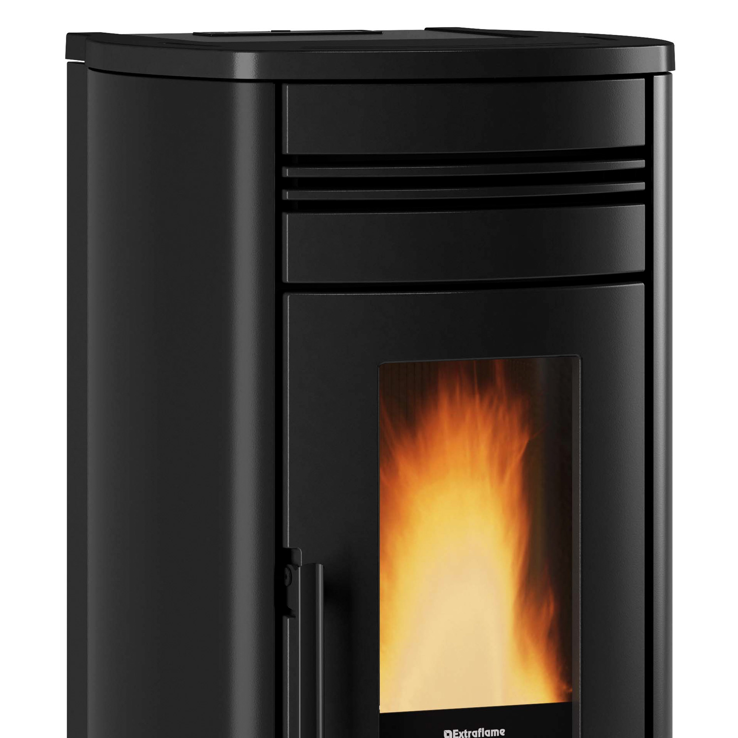 Extraflame Evolution Line Noris Plus Pelletofen Stahl Taubengrau