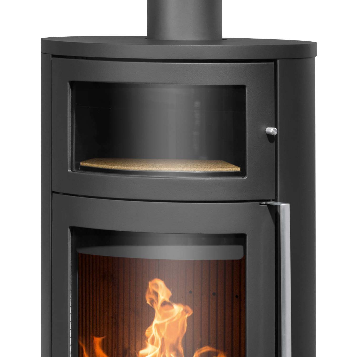 Oranier Polar Neo Bakery Kaminofen Stahl Schwarz - RESTPOSTEN