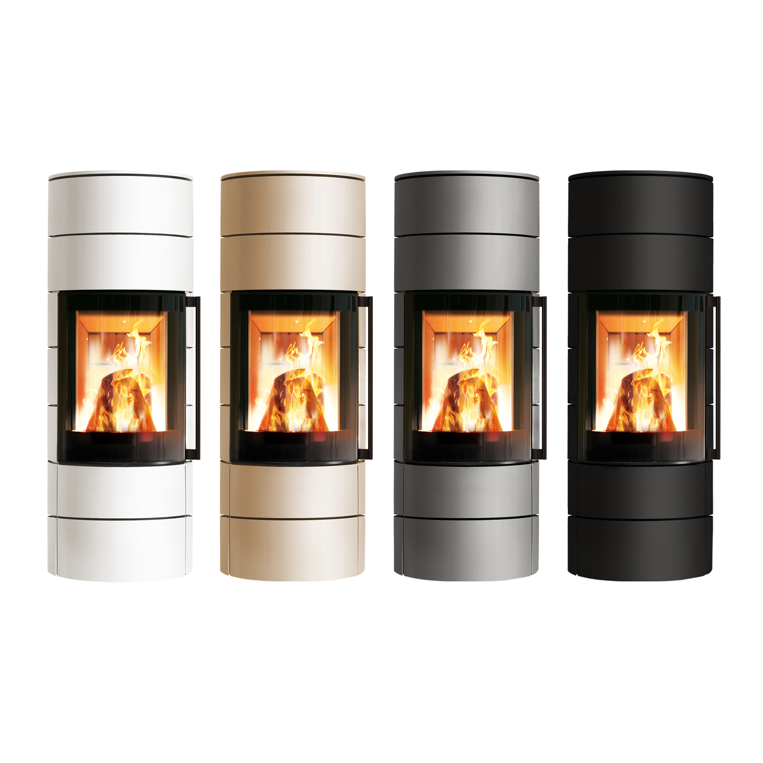 Spartherm ambiente a3 Kaminofen Stahl Weiß RLU
