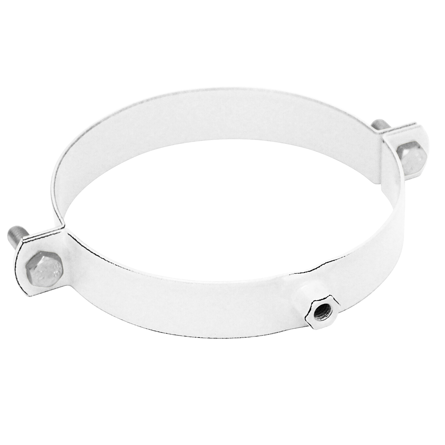 Raik Rauchrohr / Ofenrohr Emaille 150mm - Rohrschelle Weiß Raik Rauchrohr / Ofenrohr Emaille 150mm - Rohrschelle Weiß