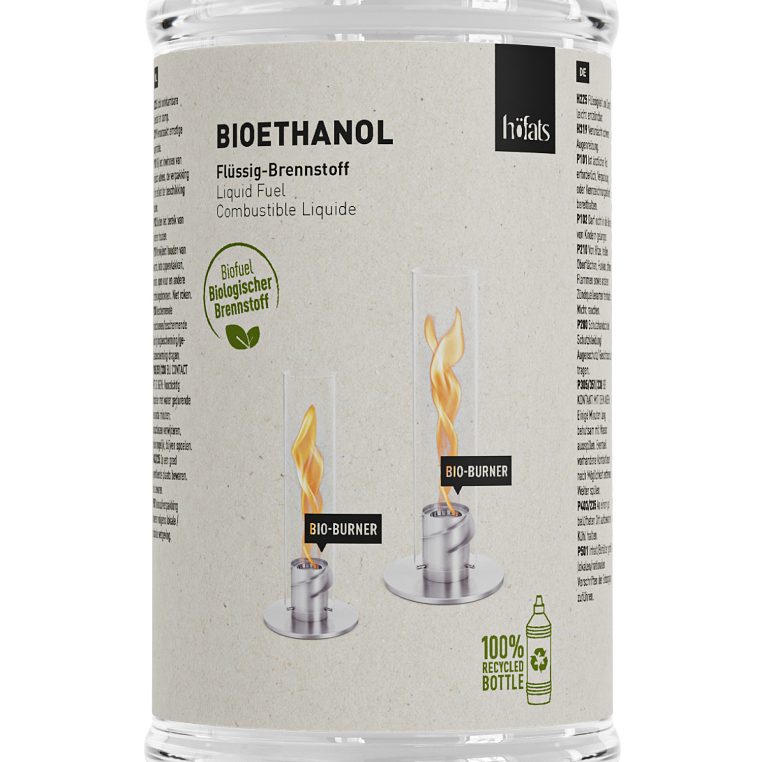 höfats Bioethanol Flüssig-Brennstoff 1 Liter