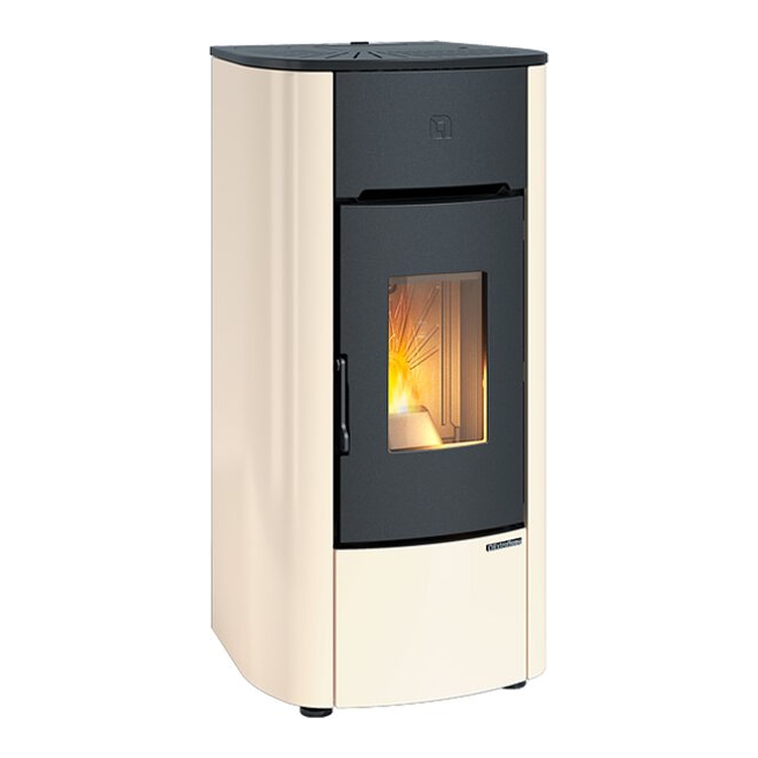 Extraflame Mariella AD Pelletofen Traditional Line elfenbein