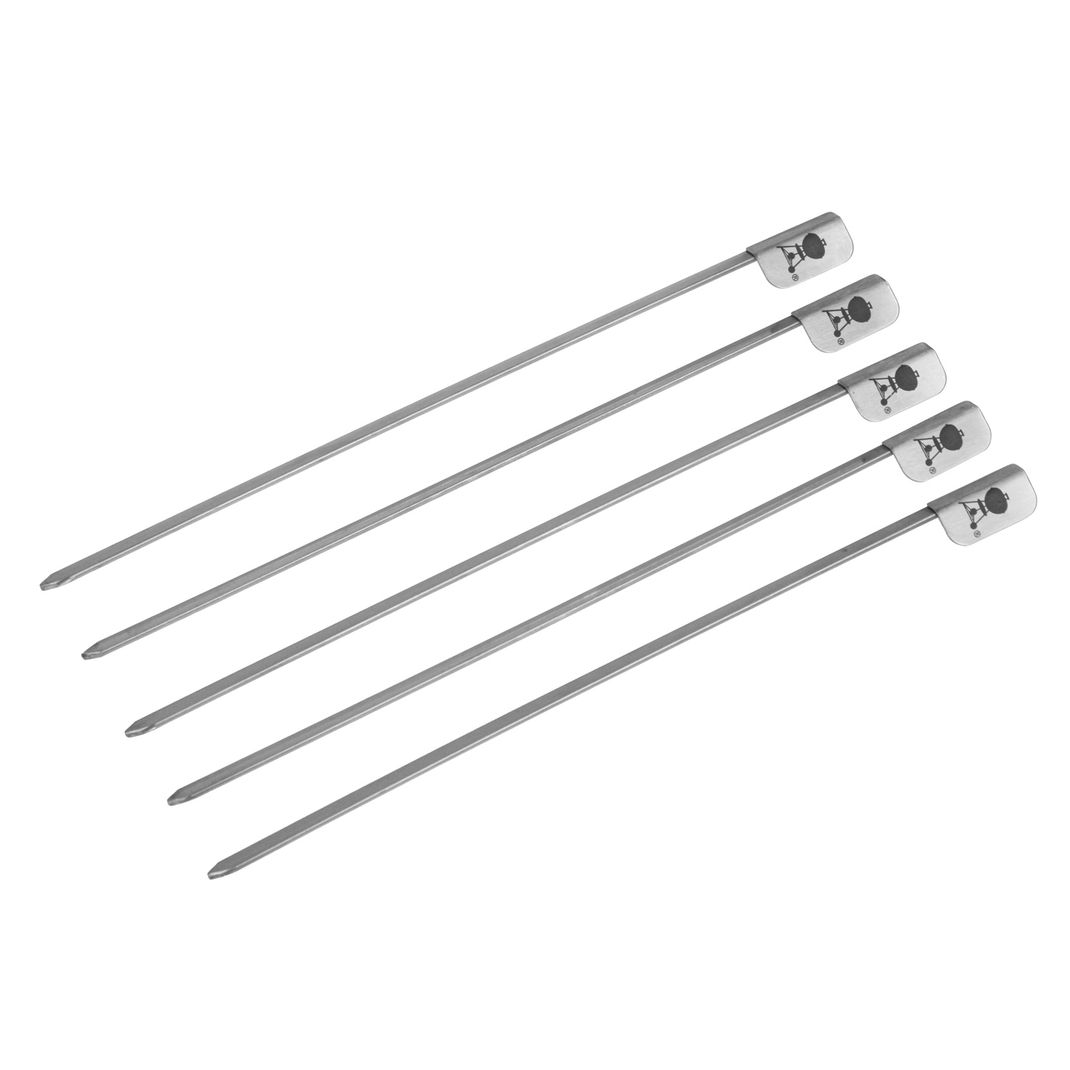 Weber Kebab-/Schaschlikspieße 5er-Set mit Gestell Weber Kebab-/Schaschlikspieße 5er-Set mit Gestell