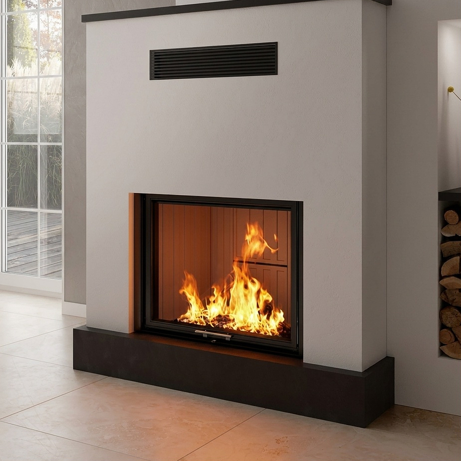 Spartherm Varia Sh RLU Kamineinsatz 180 mm RR