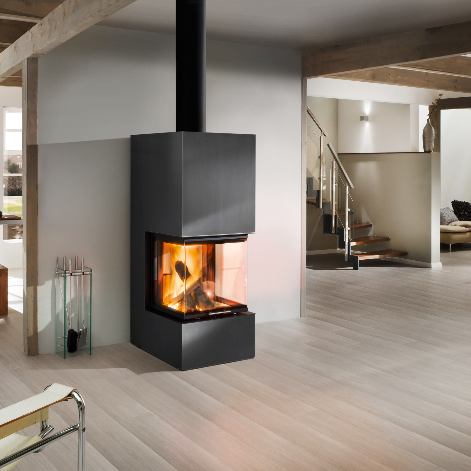Spartherm Artemis freistehend Kaminofen Nero Spartherm Artemis freistehend Kaminofen Nero