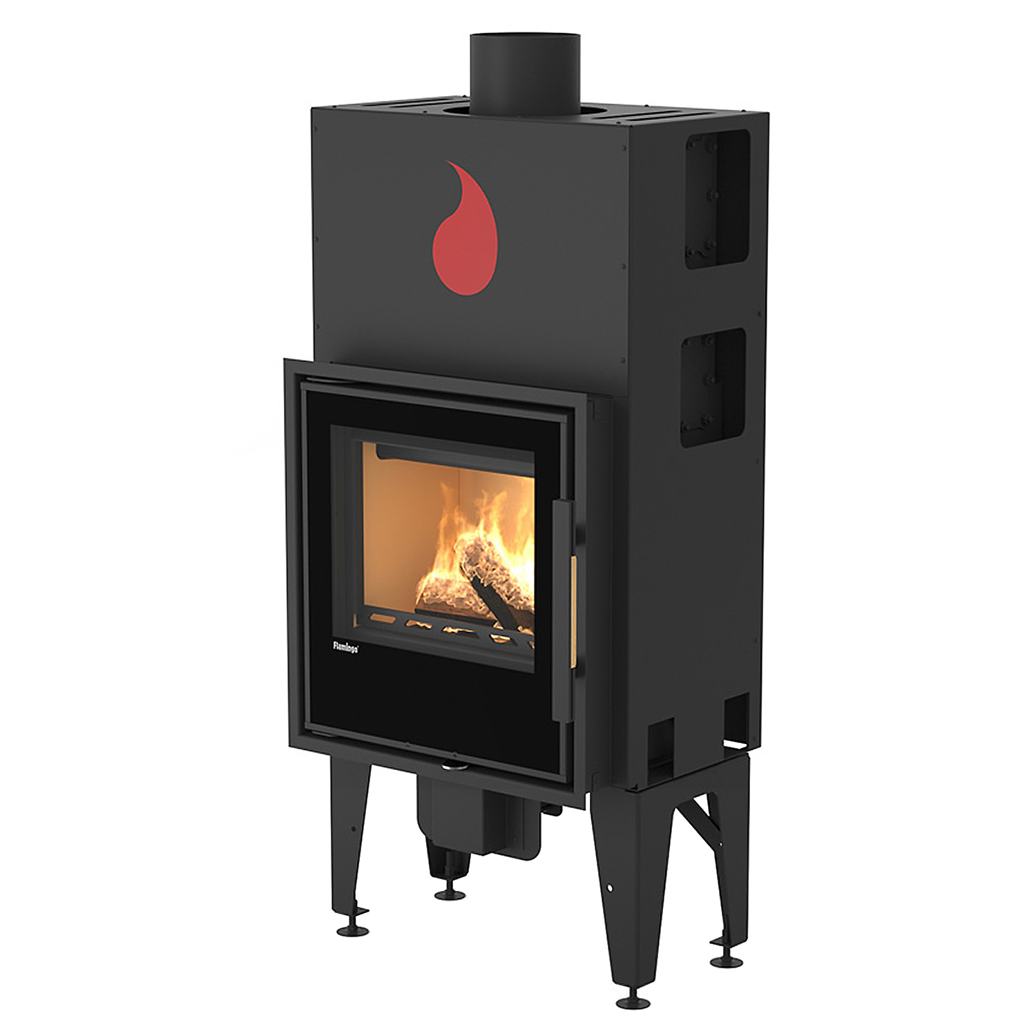 HS Flamingo S5 Kamineinsatz Stahl Schwarz Manual HS Flamingo S5 Kamineinsatz Stahl Schwarz Manual