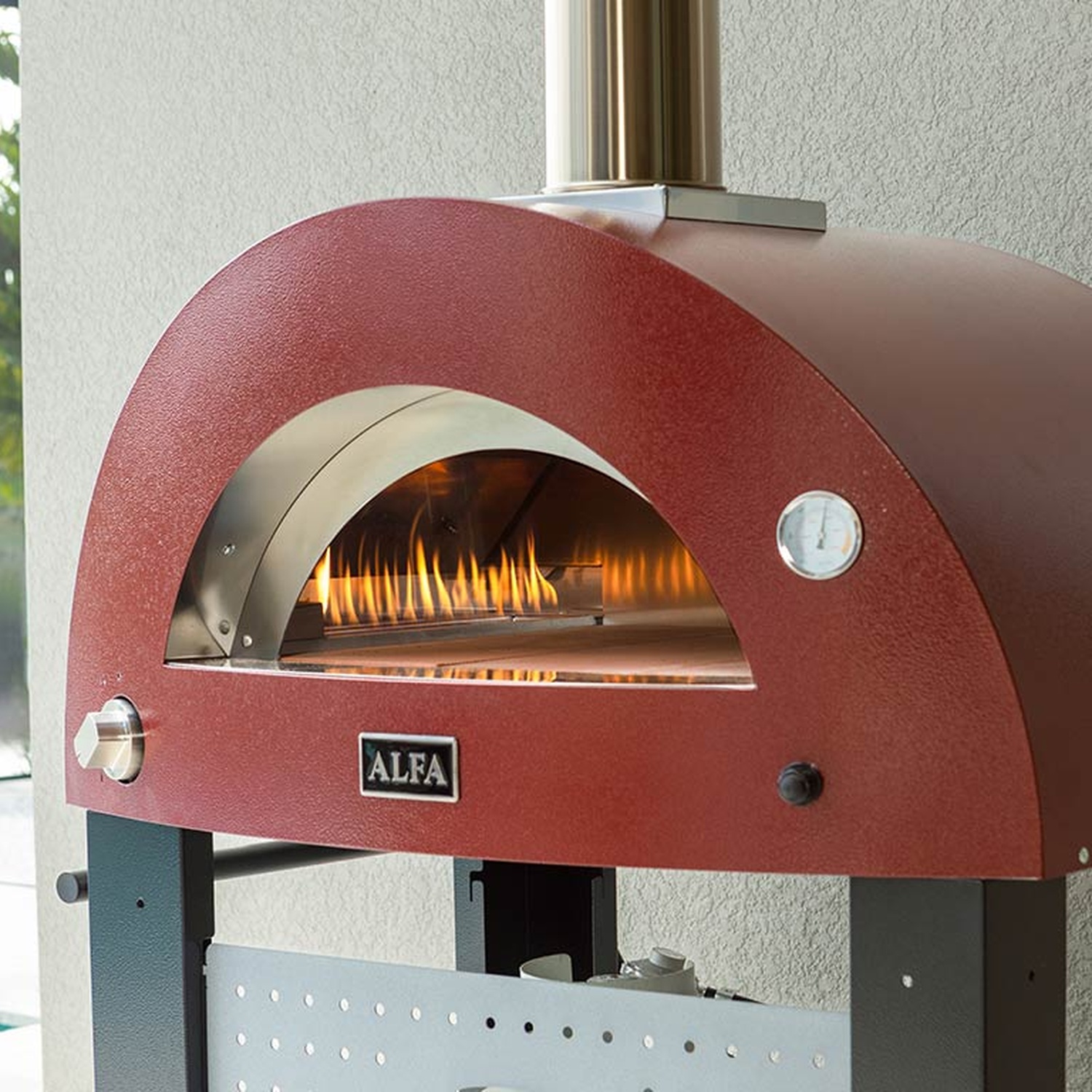 Alfa Moderno 2 Pizze Gas-Pizzaofen antikrot 50 mBar