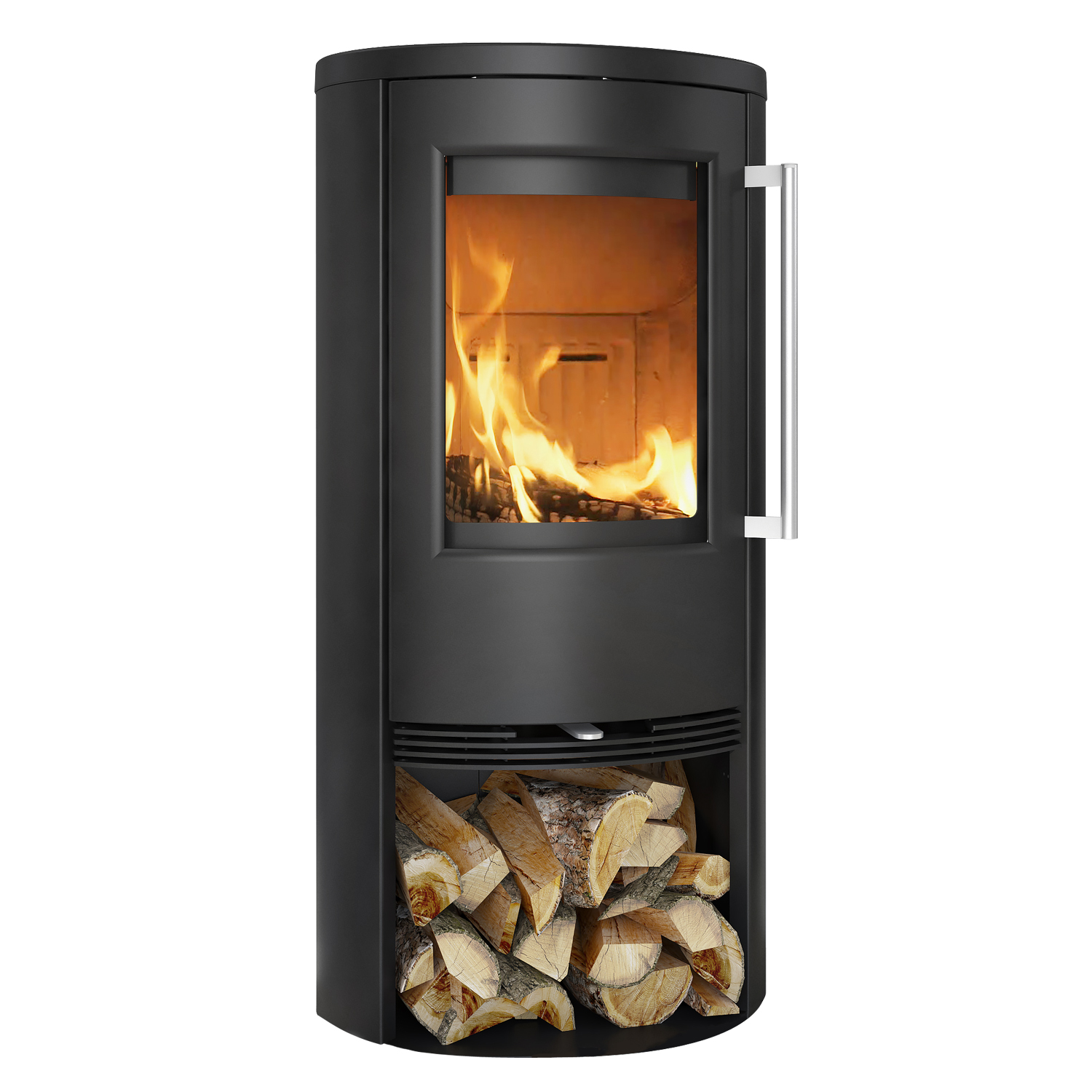 TermaTech TT21RS Black Kaminofen Stahl Schwarz / Speckstein Schwarz TermaTech TT21RS Black Kaminofen Stahl Schwarz / Speckstein Schwarz