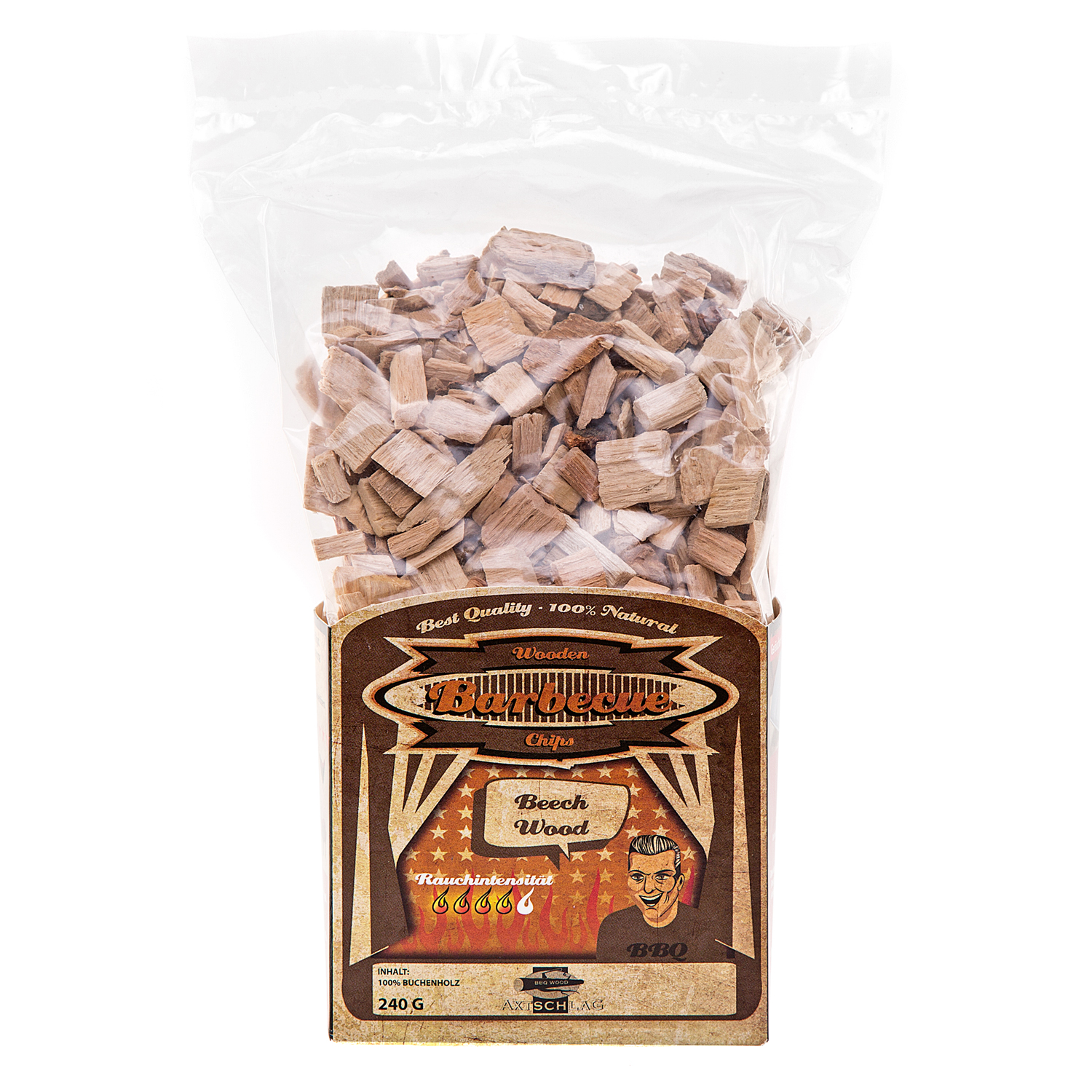 Axtschlag Wood Smoking Chips Buche 240 g Axtschlag Wood Smoking Chips Buche 240 g
